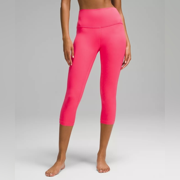NWT lululemon Align High-Rise Crop Leggings 21", Lip Gloss Size 10 - Picture 3 of 5